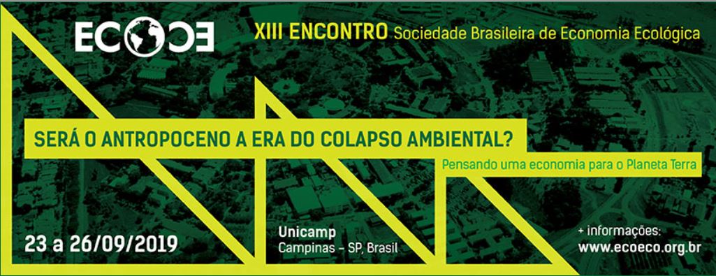Anais dos Encontros da Sociedade Brasileira de Economia Ecológica – ECOECO – ISSN: 2175-3970 Anais dos Encontros da Sociedade Brasileira de Economia Ecológica – ECOECO – ISSN: 2175-3970